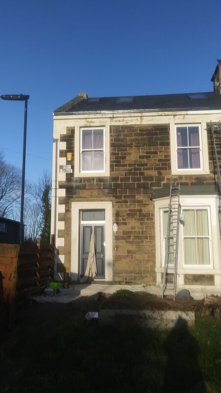 Exterior painting in Gosforth Newcastle