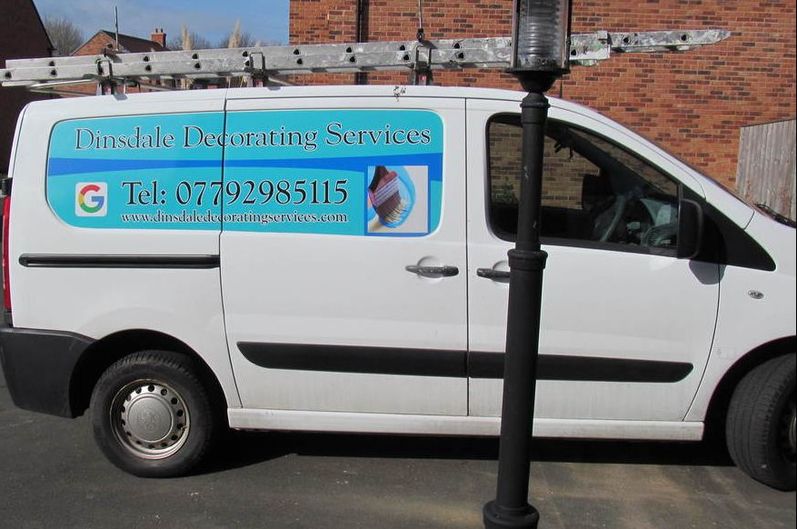 image of our new work van with signage